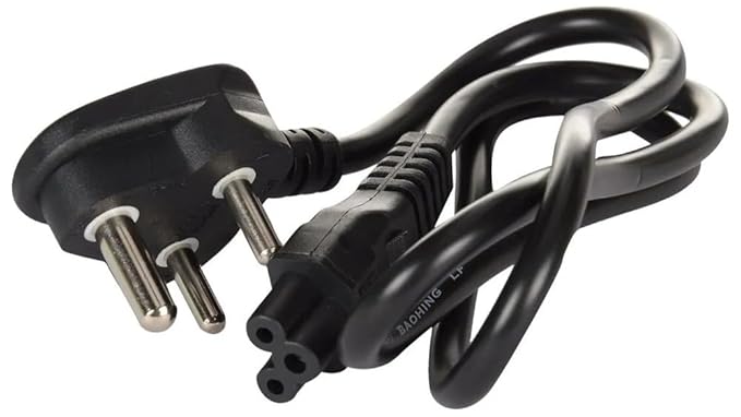 1 Port 240V 3 Pin Power Cord for Laptops – Black