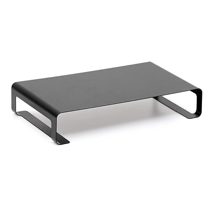 Metal Monitor Stand & Riser | Multipurpose Desk Organizer for Home &Office