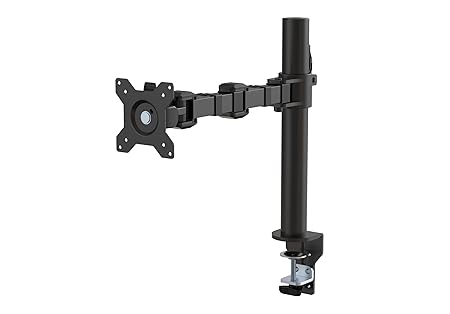 Monitor Stand, Height Adjustable Arm Mount – Steel