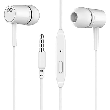 Metal Earphones HF-08 with Microphone