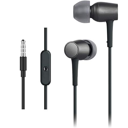 Wired Earbuds with High Bass and Microphone