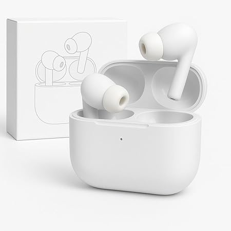 Wireless Earbuds Bluetooth 5.3 TWS Earphones (White)