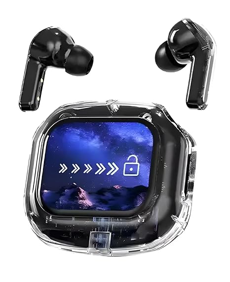 Airmaxx True Wireless Noise Cancelation Earbuds – Touch Display
