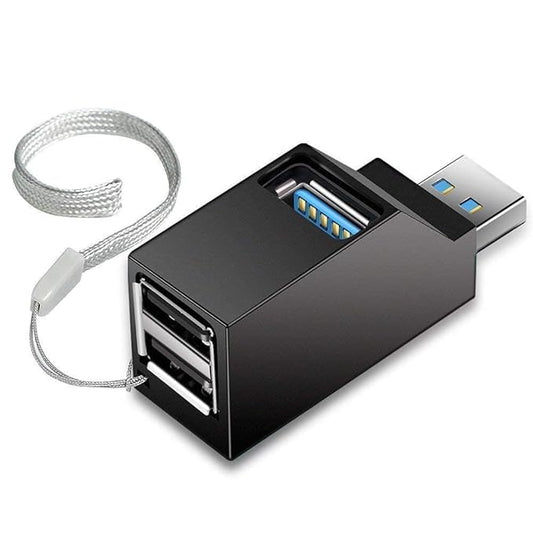 High Speed USB Hub for PC/Laptop (USB 2.0 with 3 Ports)