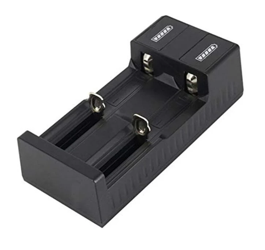 2 Slot USB Universal Charger for Rechargeable Batteries Li-ion