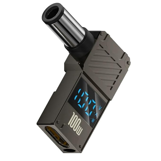 C to DC USB-C to 7.4 x 5.0mm DC Barrel Jack Adapter – 100W Fast Charging