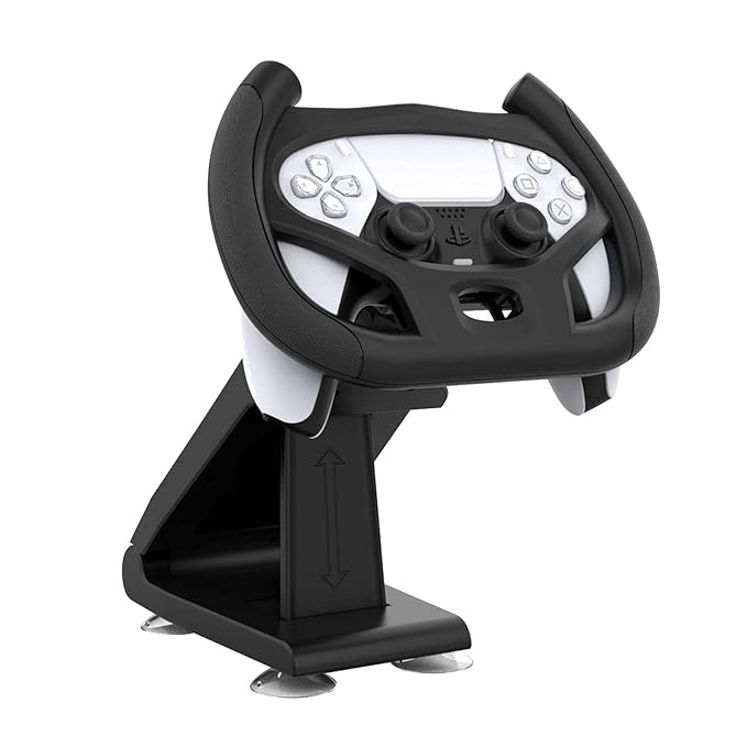 Steering Wheel Bracket Racing Game Accessory for PS5 Gaming Controller