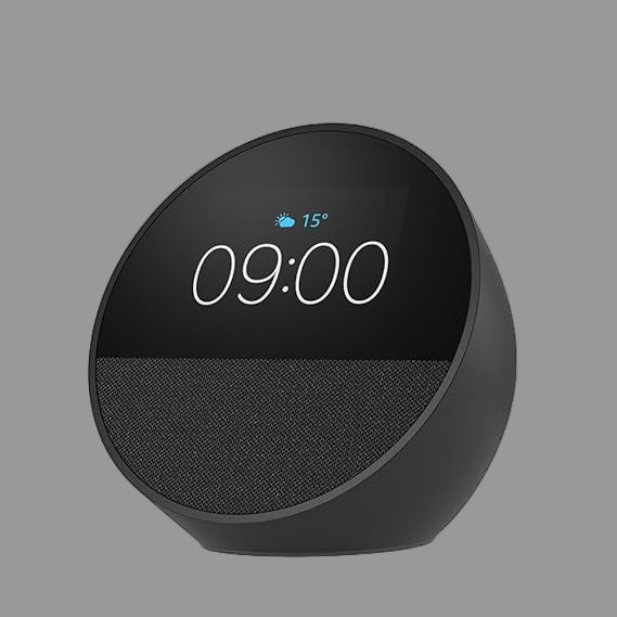 Smart Alarm Clock with Voice Assistant – Vibrant Sound, Bluetooth, Compact Design