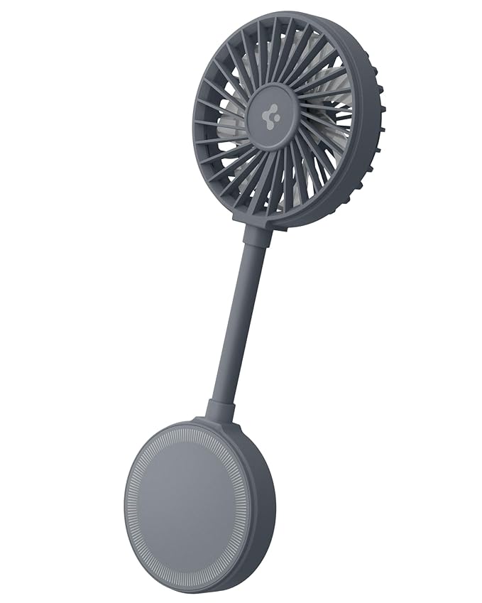 Rechargeable Handheld Mini Fan – USB Charging, 3-Speed Settings (Urban Grey)