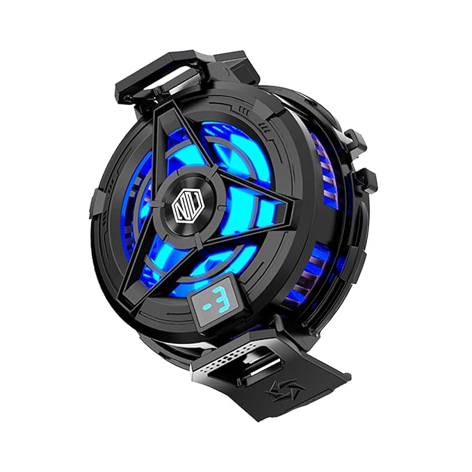Mobile Gaming Cooler with Advanced Refrigeration & LED Display (Black)