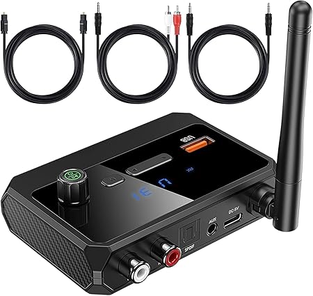 Bluetooth 5.3 Audio Receiver Adapter